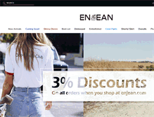 Tablet Screenshot of enjean.com